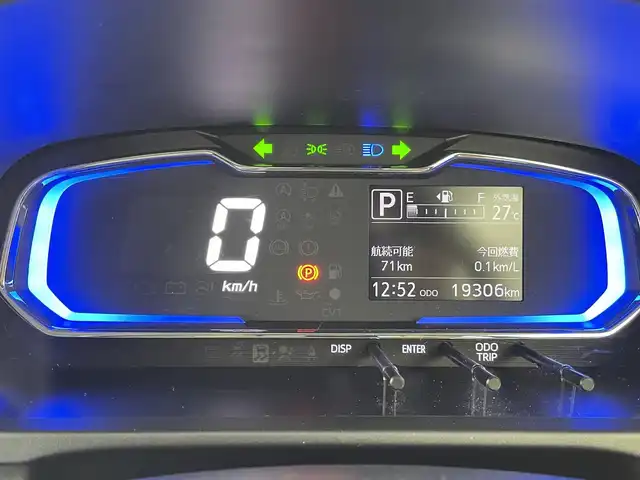 ダイハツ ミラ イース G SAⅢ 群馬県 2021(令3)年 2万km シャイニングホワイトパール 社外７型Ｗナビ　スマートアシスト３　衝突軽減　オートハイビーム　横滑り防止　コーナーセンサー　シートヒーター　前後ドラレコ　ＬＥＤヘッド　プッシュスタート　スマートキー　スペアキー　純正アルミ　禁煙車