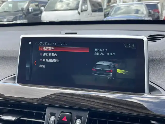 ＢＭＷ Ｘ１ xDrive 18d xライン 兵庫県 2017(平29)年 5.5万km サファイアブラックP ・ワンオーナー/・ラグジュアリーパッケージ//黒本革/シートヒーター/電動シート/・純正ナビ/・CD/DVD/BT/USB/・バックカメラ/・ステアリングリモコン/・ヘッドアップディスプレイ/・パワーバックドア/・ドライブレコーダー360度/・アダプティブクルーズコントロール/・オートLEDヘッドランプ/・前後ソナー/・H30/R1/3/6年ディーラー点検記録/・INNO製ルーフキャリア/・アイドリングストップ/・インテリジェントセーフティ//衝突警告//歩行者警告//車線逸脱警告