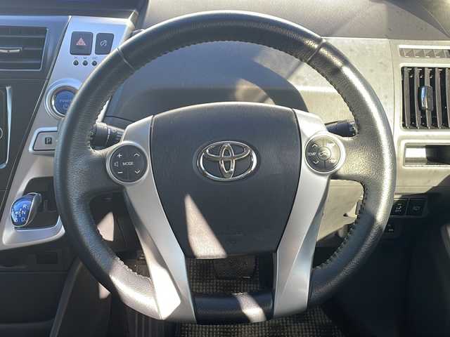 トヨタ プリウス α S ツーリングセレクション 静岡県 2012(平24)年 7.1万km ホワイトパールクリスタルシャイン