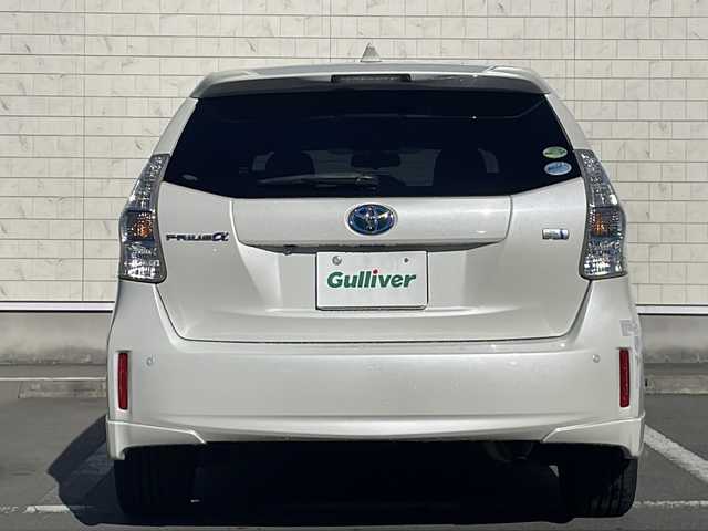 トヨタ プリウス α S ツーリングセレクション 静岡県 2012(平24)年 7.1万km ホワイトパールクリスタルシャイン