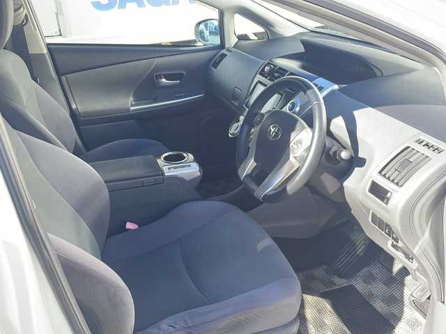 トヨタ プリウス α S ツーリングセレクション 静岡県 2012(平24)年 7.1万km ホワイトパールクリスタルシャイン