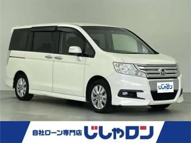 ホンダ ステップワゴン スパーダ Z 大阪府 2012(平24)年 7.1万km プレミアムホワイトパール (株)IDOMが運営する【じしゃロン堺店】の自社ローン専用車両になります。/こちらは現金またはオートローンご利用時の価格です。自社ローンご希望の方は別途その旨お申付け下さい