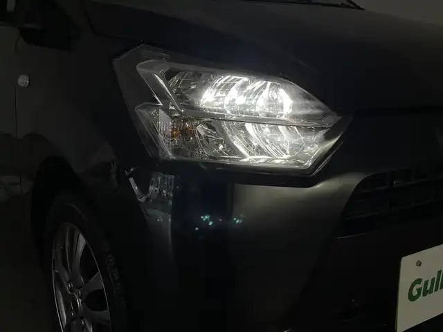 ダイハツ ミラ イース X リミテッド SAⅢ 群馬県 2021(令3)年 2.7万km ブラックマイカメタリック 社外SDナビ/（BT/CD/ワンセグ/AM/FM）/バックカメラ/スマートアシストIII/・衝突回避支援ブレーキ/・車線逸脱警報/・誤発進抑制制御/・先行車発進お知らせ/・オートハイビーム/ETC/LEDヘッドライト/アイドリングストップ/ドライブレコーダー/キーレス
