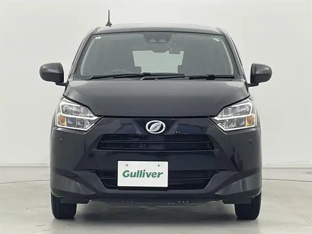 ダイハツ ミラ イース X リミテッド SAⅢ 群馬県 2021(令3)年 2.7万km ブラックマイカメタリック 社外SDナビ/（BT/CD/ワンセグ/AM/FM）/バックカメラ/スマートアシストIII/・衝突回避支援ブレーキ/・車線逸脱警報/・誤発進抑制制御/・先行車発進お知らせ/・オートハイビーム/ETC/LEDヘッドライト/アイドリングストップ/ドライブレコーダー/キーレス