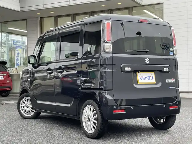 スズキ スペーシア 埼玉県 2018(平30)年 8.8万km ブルーイッシュブラックパール3 (株)IDOMが運営する【じしゃロン鳩ヶ谷店】の自社ローン専用車両になりますこちらは現金またはオートローンご利用時の価格です。自社ローンご希望の方は別途その旨お申付け下さい/社外ナビ/・TV/AM/FM/CD/BT/バックカメラ/コーナーセンサー/衝突軽減ブレーキ/レーンアシスト/アイドリングストップ/スマートキー/プッシュスタート/ドラレコ/社外アルミ/純正フロアマット