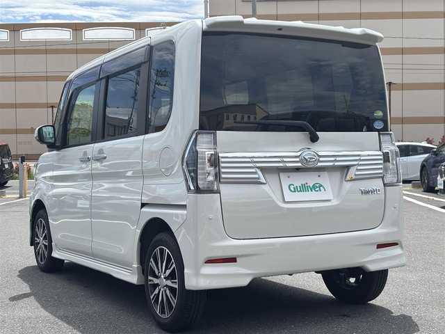 ダイハツ タント カスタムX トップED VS SAⅢ 宮城県 2019(平31)年 3.5万km パールホワイトⅢ 登録時走行距離３４５７２ｋｍ/全方位カメラ/両側パワースライドドア/社外ナビ/・フルセグテレビ/・Bluetooth/・CD/DVD/・ＡＭ／ＦＭ/アイドリングストップ/オートライト/ドライブレコーダー/純正アルミホイール/フォグランプ/ドアバイザー/ＬＥＤヘッドライト