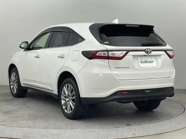 トヨタ ハリアー プログレス 道央・札幌 2018(平30)年 6万km ホワイトパールクリスタルシャイン ・ワンオーナー/・４WD/・寒冷地仕様/・純正ナビ/　BT／CD／DVD／USB／SD／AUX／フルセグ/・純正ビルトインETC/・社外デジタルインナーミラー型前後ドライブレコーダー/・全方位カメラ/・レーダークルーズコントロール/・レーンキープアシスト/・衝突軽減ブレーキ/・横滑り防止/・前後コーナーセンサー/・電動リアゲート/・運転席パワーシート/・JBLサウンド/・プッシュスタート/・スマートキー×2/・LEDヘッドライト/・オートライト/・オートマチックハイビーム/・純正18インチAW/・純正フロアマット/・取扱説明書/・保証書