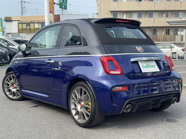 アバルト ５９５Ｃ ツーリズモ 千葉県 2018(平30)年 3.8万km 青Ⅱ 社外SDナビ/フルセグTV/Bluetooth/バックカメラ/コーナーセンサー/茶革シート/ETC/純正ドライブレコーダー/純正フロアマット/純正17インチアルミホイール/取扱説明書＆保証書