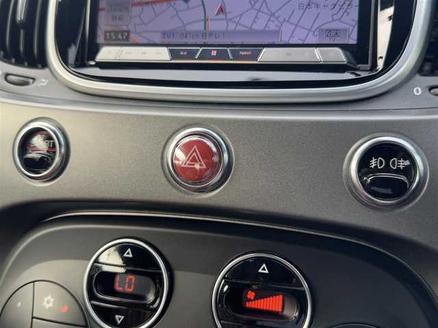 アバルト ５９５Ｃ ツーリズモ 千葉県 2018(平30)年 3.8万km 青Ⅱ 社外SDナビ/フルセグTV/Bluetooth/バックカメラ/コーナーセンサー/茶革シート/ETC/純正ドライブレコーダー/純正フロアマット/純正17インチアルミホイール/取扱説明書＆保証書