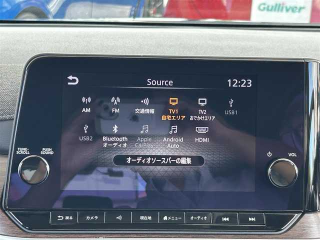 日産 オーラ G レザーエディション 茨城県 2022(令4)年 4.5万km オーロラフレアブルーパール 純正ナビ/フルセグTV/全方位カメラ/プロパイロット/デジタルインナーミラー/BOSEサウンド/ドライブレコーダー/　（SN-TW9880）/ETC2.0/Bluetooth/AppleCarPlay/コーナーセンサー/ハーフレザーシート/ハンドルヒーター/LEDヘッドライト/HDMI接続/ワイヤレス充電/純正AW/純正フロアマット/全方位運転支援システム