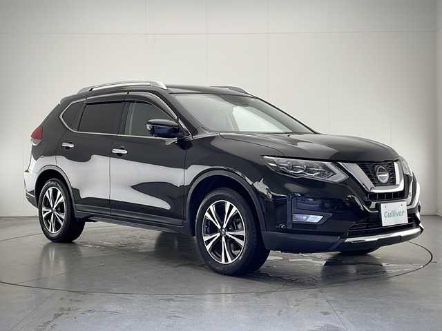 日産 エクストレイル 20Xi 宮崎県 2020(令2)年 4.5万km ダイヤモンドブラック 禁煙車/エマージェンシーブレーキ/純正9型ナビTV/（MM519D-L/CD/DVD/Bluetooth/フルセグTV)/純正ドライブレコーダー/純正ビルトインETC/純正LEDオートライト/純正フォグ/純正18インチアルミ/純正フロアマット/プロパイロット/アラウンドビューモニター/クリアランスソナー/電子パーキング/オートホールド/撥水シート/全席シートヒーター/パワーバックドア/ルーフレール/デュアルオートエアコン/本革巻ハンドル/インテリジェントキー/プッシュエンジンスタート/新車時保証書/取扱い説明書