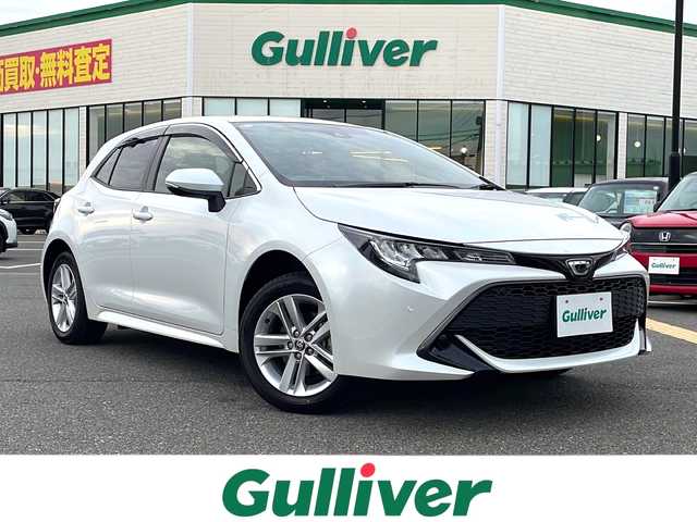 トヨタ カローラ スポーツ G 鳥取県 2020(令2)年 0.9万km プラチナホワイトパールマイカ ４・W・D/ターボ車/ワンオーナー/純正ナビ/BT/Miracast/バックカメラ/トヨタセーフティセンス/レーンキープアシスト/レーダークルーズコントロール/前後クリアランスソナー/LEDヘットライト/オートハイビーム/純正16インチアルミホイール/プッシュエンジンスタート/アイドリングストップ/スマートキー×2