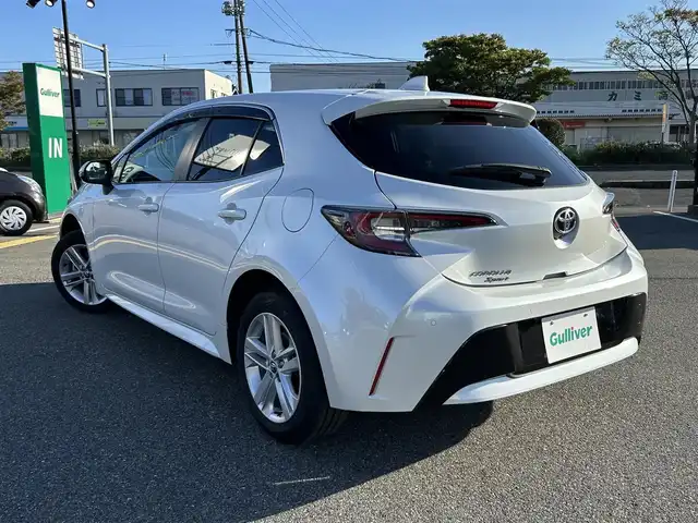 トヨタ カローラ スポーツ G 鳥取県 2020(令2)年 0.9万km プラチナホワイトパールマイカ ４・W・D/ターボ車/ワンオーナー/純正ナビ/BT/Miracast/バックカメラ/トヨタセーフティセンス/レーンキープアシスト/レーダークルーズコントロール/前後クリアランスソナー/LEDヘットライト/オートハイビーム/純正16インチアルミホイール/プッシュエンジンスタート/アイドリングストップ/スマートキー×2