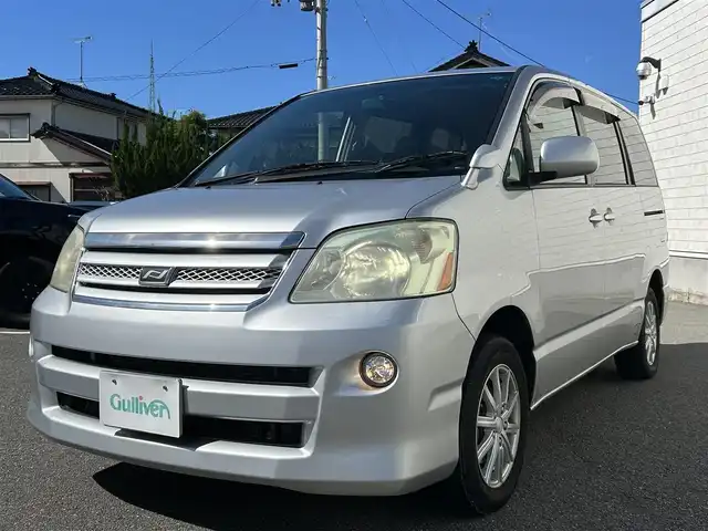 トヨタ ノア X スペシャルエディション 山形県 2006(平18)年 10.5万km シルバーM ４WD/社外SDナビ/FM/AM/DVD/フルセグTV/パワースライドア/バックカメラ/後席モニター/リモコンキー/スペアキー/純正マット/純正バイザー/ETC/フォグランプ/夏タイヤ積載/保証書