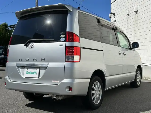 トヨタ ノア X スペシャルエディション 山形県 2006(平18)年 10.5万km シルバーM ４WD/社外SDナビ/FM/AM/DVD/フルセグTV/パワースライドア/バックカメラ/後席モニター/リモコンキー/スペアキー/純正マット/純正バイザー/ETC/フォグランプ/夏タイヤ積載/保証書