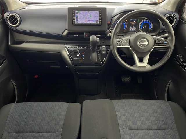 日産 デイズ HWS X プロパイロットED 兵庫県 2020(令2)年 4.2万km スパークリングレッドM ・純正ナビ/CD/TV/Bluetooth/SD/・アラウンドビューモニター/・ETC/・プロパイロット/・エマージェンシーブレーキ/・先行車発進お知らせ/・ヒルスタートアシスト/・車線逸脱防止支援システム/・前方衝突予測警報/・ふらつき警報/・標識検知機能/・先行車発進お知らせ/・カーテンエアバッグシステム/・クリアランスソナー/・レーダークルーズコントロール/・ハイビームアシスト/・ＬＥＤヘッドライト/・オートライト/・フォグランプ/・純正フロアマット/・アイドリングストップ/・インテリジェントキー/・プッシュスタート/・ステアリングスイッチ