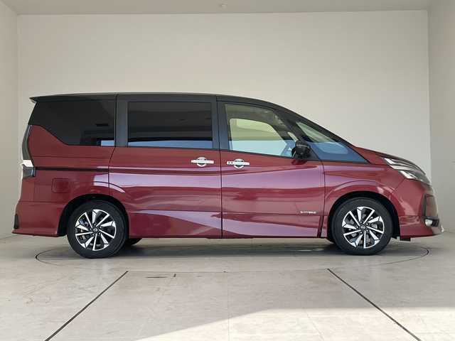 日産 セレナ ハイウェイスター V 愛知県 2022(令4)年 3.1万km マルーンレッド 2トーン プロパイロット/純正10型ナビ/フリップダウンモニター/全方位カメラ/両側パワースライドドア/クルーズコントロール/バックカメラ/ハンズフリースライドドア/コーナーセンサー/純正アルミホイール/LEDヘッドライト/インテリジェントミラー/リアオートエアコン/オートライト/ドライブレコーダー/ETC/衝突軽減システム/CD DVD/Bluetooth/ステアリングスイッチ/スマートキー/プッシュスタート