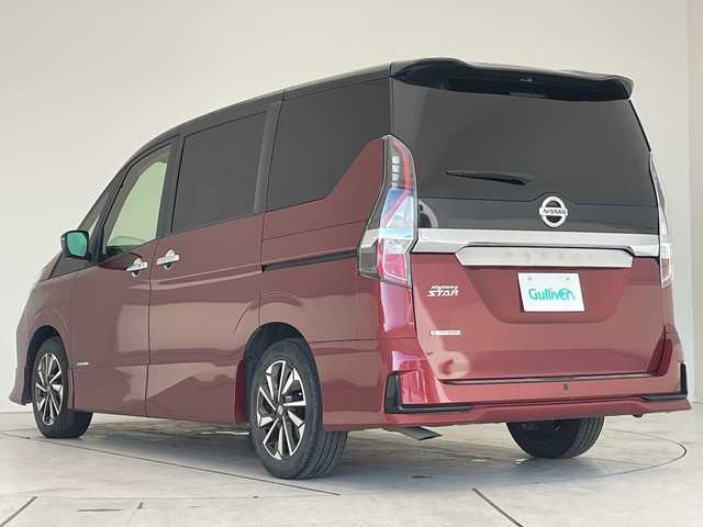 日産 セレナ ハイウェイスター V 愛知県 2022(令4)年 3.1万km マルーンレッド 2トーン プロパイロット/純正10型ナビ/フリップダウンモニター/全方位カメラ/両側パワースライドドア/クルーズコントロール/バックカメラ/ハンズフリースライドドア/コーナーセンサー/純正アルミホイール/LEDヘッドライト/インテリジェントミラー/リアオートエアコン/オートライト/ドライブレコーダー/ETC/衝突軽減システム/CD DVD/Bluetooth/ステアリングスイッチ/スマートキー/プッシュスタート