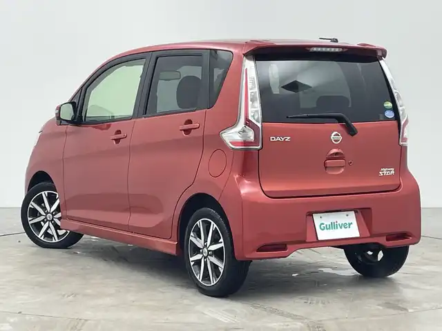 日産 デイズ ハイウェイスターG ターボ 三重県 2018(平30)年 4.5万km スカーレット /純正ナビ/・フルセグ・Bluetooth・CD・DVD・SD・iPod//アラウンドビューモニター//クルーズコントロール//エマージェンシーブレーキ//ETC//オートハイビーム//オートライト//アイドリングストップ//純正15インチアルミホイール//スマートキー×2