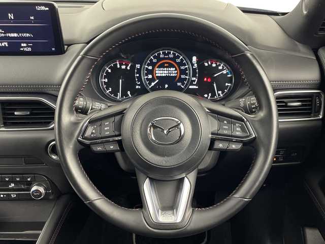 マツダ ＣＸ－５ XD スポーツアピアランス 埼玉県 2022(令4)年 4.7万km ディープクリスタルブルーマイカ 純正10.25インチナビ/(Bluetooth/USB/AM/FM)/地デジフルセグ/全方位カメラ/前後ドライブレコーダー/ETC/アダプティブクルーズコントロール/車線逸脱警報/衝突軽減ブレーキ/クリアランスソナー/アイドリングストップ/パワーバックドア/パドルシフト/運転席・助手席シートヒーター/ステアリングヒーター/置くだけ充電/電子パーキングシステム/オートブレーキホールド/フロント＆リアバンパーガーニッシュ/クラッディング／ボディロアガーニッシュ/プッシュスタート/ステアリングリモコン/純正フロアマット/純正19インチアルミホイール