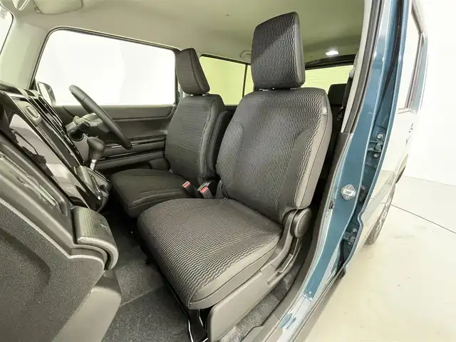 スズキ ハスラー HYBRID X 滋賀県 2025(令7)年 0.1千km デニムブルー ガンメタリック 2トーン 純正9インチナビ/　・フルセグTV・Bluetooth・applecarplay・androidauto/　・CD・DVD/全方位モニター/スズキセーフティサポート/スズキコネクト対応通信機装着車/シートヒーター/リアソナー/オートハイビーム/LEDヘッドライト/スマートキー