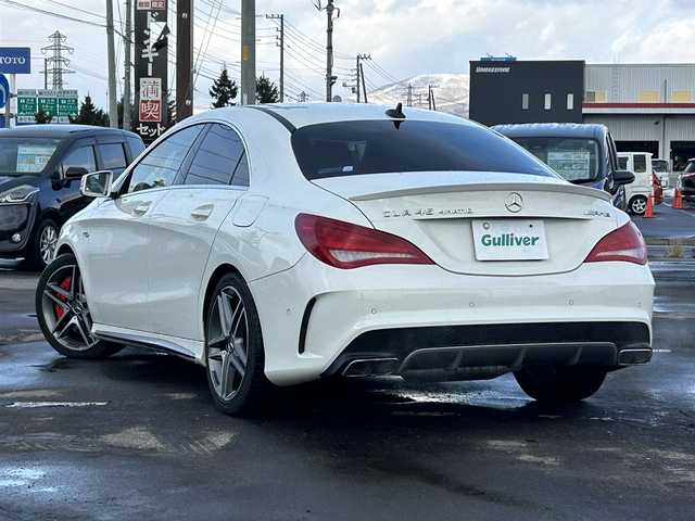 メルセデス・ベンツ ＣＬＡ４５ 道南・函館 2014(平26)年 3.8万km カルサイトホワイト /純正ナビ//フルセグＴＶ//バックカメラ//シートヒーター//パワーバックドア//パワーシート//コーナーセンサー//レーダークルーズコントロール//レーンキープアシスト//ブラインドスポットモニター//アイドリングストップ//ＥＴＣ