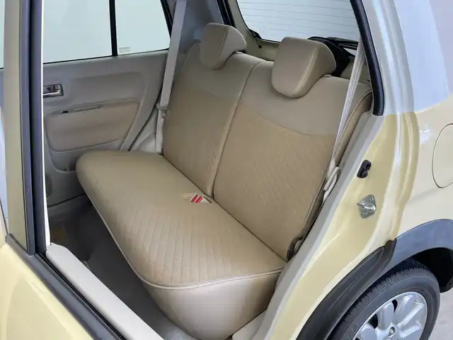 スズキ ラパン X 新潟県 2015(平27)年 2.6万km シフォンアイボリーメタリック 禁煙車/登録時走行距離：25786km/メーカーオプション純正ナビ/CD/フルセグTV/Bluetooth/AUX/全方位カメラ/バックカメラ/前後ドライブレコーダー/ETC/衝突被害軽減システム/横滑り防止装置/HIDヘッドライト/運転席シートヒーター/エンジンスタートボタン/スマートキー/純正フロアマット/純正14インチアルミホイール