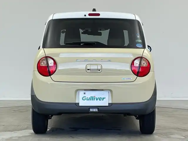 スズキ ラパン X 新潟県 2015(平27)年 2.6万km シフォンアイボリーメタリック 禁煙車/登録時走行距離：25786km/メーカーオプション純正ナビ/CD/フルセグTV/Bluetooth/AUX/全方位カメラ/バックカメラ/前後ドライブレコーダー/ETC/衝突被害軽減システム/横滑り防止装置/HIDヘッドライト/運転席シートヒーター/エンジンスタートボタン/スマートキー/純正フロアマット/純正14インチアルミホイール