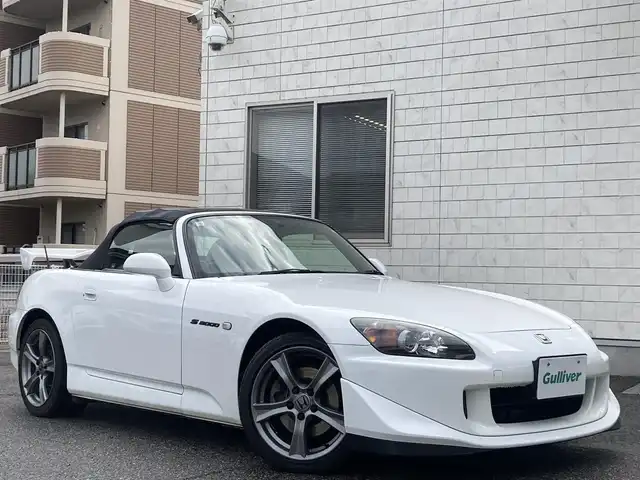 ホンダ Ｓ２０００ タイプS 兵庫県 2008(平20)年 3.7万km グランプリホワイト 登録時走行距離：36/930km/純正ナビ/CD/FM/AM/記録簿(H27/H29/R1/R3/R5)/電動オープン/HIDヘッドライト/プッシュスタート/スペアキー1本/新車時保証書/取扱説明書