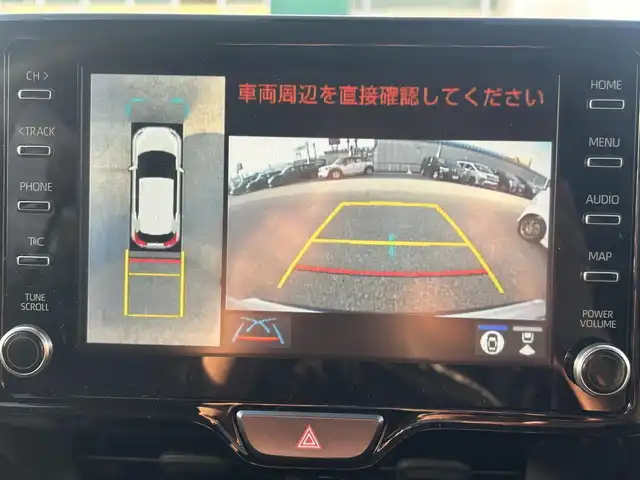 トヨタ ヤリスクロス ハイブリッド G 滋賀県 2022(令4)年 2.3万km ホワイトパールクリスタルシャイン ワンオーナー/純正ディスプレイナビ/(BT/USB/AppleCarPlay)/フルセグTV/全周囲カメラ/ETC/衝突軽減ブレーキ/コーナーセンサー(クリアランスソナー)/LEDヘッドライト/電動リアゲート/スマートキー/スペアキー/電動格納ミラー/取扱説明書・保証書