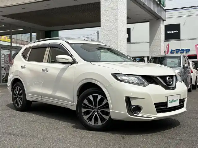 日産 エクストレイル モード・プレミア オーテック30th 埼玉県 2016(平28)年 6.6万km ブリリアントホワイトパール AIS検査済み/特別仕様車/モードプレミア・オーテック/　30thアニバーサリー/メーカーOPナビゲーション/メーカーOP後席モニター/エマージェンシーブレーキ/黒レザーシート/シートヒーター /純正18インチアルミホイール/ミラーヒーテッド/FRコーナーセンサー /スリップコントロール/フロアマット/ドアバイザー/FRドラレコ/ETC/LEDヘッドライト/スマートキー/プッシュスタート /新車保証書/取扱説明書