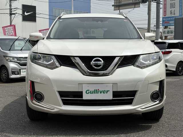 日産 エクストレイル モード・プレミア オーテック30th 埼玉県 2016(平28)年 6.6万km ブリリアントホワイトパール AIS検査済み/特別仕様車/モードプレミア・オーテック/　30thアニバーサリー/メーカーOPナビゲーション/メーカーOP後席モニター/エマージェンシーブレーキ/黒レザーシート/シートヒーター /純正18インチアルミホイール/ミラーヒーテッド/FRコーナーセンサー /スリップコントロール/フロアマット/ドアバイザー/FRドラレコ/ETC/LEDヘッドライト/スマートキー/プッシュスタート /新車保証書/取扱説明書