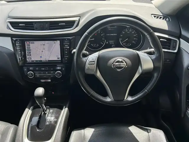 日産 エクストレイル モード・プレミア オーテック30th 福島県 2016(平28)年 6.7万km ブリリアントホワイトパール 純正ナビ/（FM/AM/CD/DVD/Blu-ray/BT/USB）/フルセグTV/フリップダウンモニター/純正フロアマット/ビルトインETC/シートヒーター/衝突軽減ブレーキ/横滑り防止機能/アイドリングストップ/レーンアシスト/前後ドライブレコーダー/シガーソケット/コーナーセンサー/電格ミラー/プッシュスタート