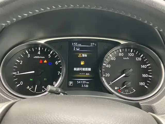 日産 エクストレイル 20X エマージェンシーブレーキ 道南・函館 2015(平27)年 5.5万km ブリリアントホワイトパール ・7人乗り/・社外ＳＤナビ（ＣＤ、ＤＶＤ、ＢＴ）/・フルセグＴＶ/・フリップダウンモニター/・バックカメラ/・衝突軽減ブレーキ/・ブラインドスポットモニター/・前後コーナーセンサー/・電動リアゲート/・前席シートヒーター/・社外ＡＷ/・ルーフレール/・NISMOスポーツサスペンション/・ETC