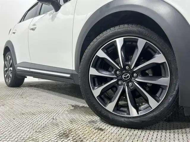 マツダ ＣＸ－３ XD Lパッケージ 大阪府 2018(平30)年 1.3万km スノーフレイクホワイトパールマイカ 純正ナビ(フルセグ/DVD再生/Bluetooth) 360カメラ ETC 革シート パワーシート/ヒーター ステアリングヒーター 衝突軽減 レーダークルコン クリアランスソナー 前後ドラレコ