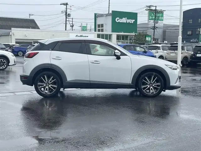 マツダ ＣＸ－３ XD ツーリング 山形県 2015(平27)年 3.5万km セラミックM 衝突被害軽減システム/BOSEサウンドシステム/純正SDナビ/　　【CD　DVD　BT　フルセグ　USB　AUX】/バックカメラ/追従型クルーズコントロール/LEDオートライト/ハーフレザーシート/純正18インチアルミホイール/ブラインドスポットモニター/パドルシフト/ドアバイザー/純正フロアマット/スマートキー×２/ETC