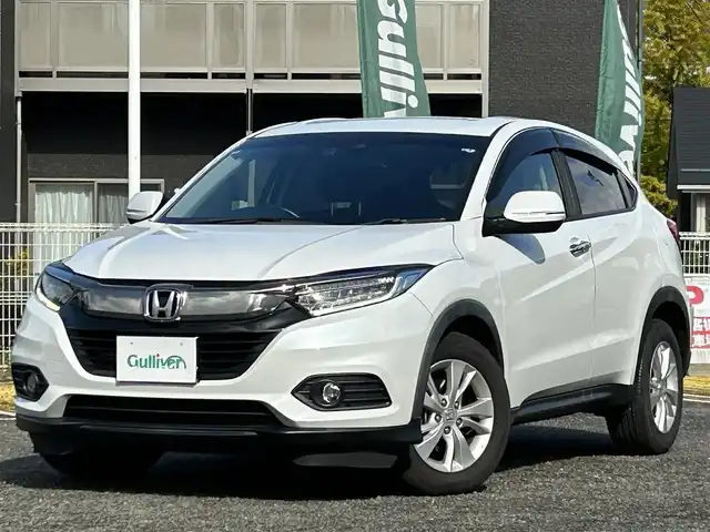ホンダ ヴェゼル X ホンダセンシング 宮城県 2019(令1)年 9.6万km スタリーシルバーM ワンオーナー//純正エンジンスターター//純正ディーラーナビ/（フルセグＴＶ/ＤＶＤ/ＣＤ/ＢＴ/ＡＭ/ＦＭ）　//レーダークルーズコントロール//衝突被害軽減ブレーキ//車線維持支援システム//純正フロアマット//ビルトインＥＴＣ//純正アルミホイール//スペアキー//バックカメラ//プッシュスタート//USBポート