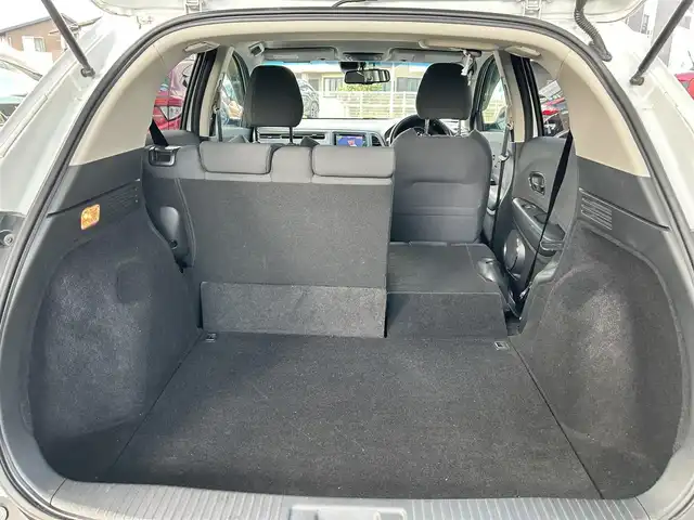 ホンダ ヴェゼル X ホンダセンシング 宮城県 2019(令1)年 9.6万km スタリーシルバーM ワンオーナー//純正エンジンスターター//純正ディーラーナビ/（フルセグＴＶ/ＤＶＤ/ＣＤ/ＢＴ/ＡＭ/ＦＭ）　//レーダークルーズコントロール//衝突被害軽減ブレーキ//車線維持支援システム//純正フロアマット//ビルトインＥＴＣ//純正アルミホイール//スペアキー//バックカメラ//プッシュスタート//USBポート