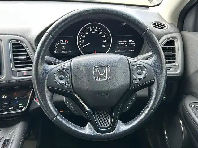 ホンダ ヴェゼル X ホンダセンシング 宮城県 2019(令1)年 9.6万km スタリーシルバーM ワンオーナー//純正エンジンスターター//純正ディーラーナビ/（フルセグＴＶ/ＤＶＤ/ＣＤ/ＢＴ/ＡＭ/ＦＭ）　//レーダークルーズコントロール//衝突被害軽減ブレーキ//車線維持支援システム//純正フロアマット//ビルトインＥＴＣ//純正アルミホイール//スペアキー//バックカメラ//プッシュスタート//USBポート