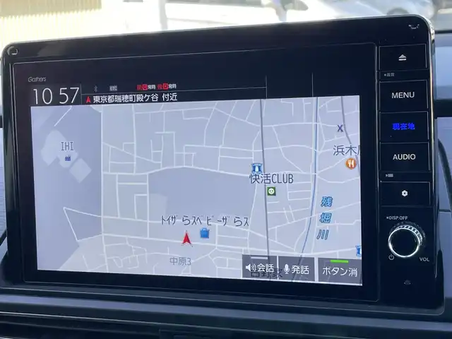 ホンダ オデッセイ ハイブリッド e:HEVアブソルート 東京都 2021(令3)年 4.4万km プラチナホワイトパール 純正１０型ナビ　/全周囲カメラ　/両側電動ドア　/追従クルコン　/前後ドラレコ　/ビルトイン２．０ＥＴＣ　/フルセグＴＶ　/ＨＤＭＩ　/Ｂｌｕｅｔｏｏｔｈ/ハーフレザー　/ＬＥＤヘッド　/パワーシート　/禁煙車