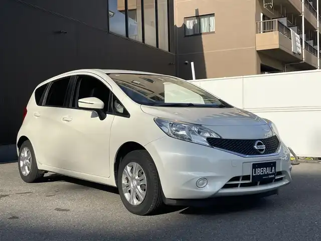 日産 ノート X 栃木県 2016(平28)年 9.2万km ブリリアントホワイトパール