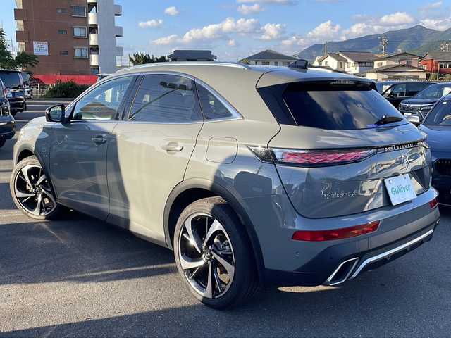 ＤＳオートモビル シトロエン ＤＳ７ オペラ E－テンス 4×4 山口県 2023(令5)年 1.4万km グレー サンルーフ　/プレミアムサウンド　ＦＯＣＡＬ　Ｅｌｅｃｔｒａ　/４WD/プラグインＨＶ　/純正ディスプレイオーディオ　/　・ＡｐｐｌｅＣａｒｐｌａｙ　/　・ＡｎｄｒｏｉｄＡｕｔｏ　/　・全方位カメラ　/クルーズコントロール/電動リアゲート/オートライト/オートハイビーム/コーナーセンサー/パワーシート/レーンキープアシスト/BSM/シートヒーター　/ベンチレーション　/ＥＴＣ2.0