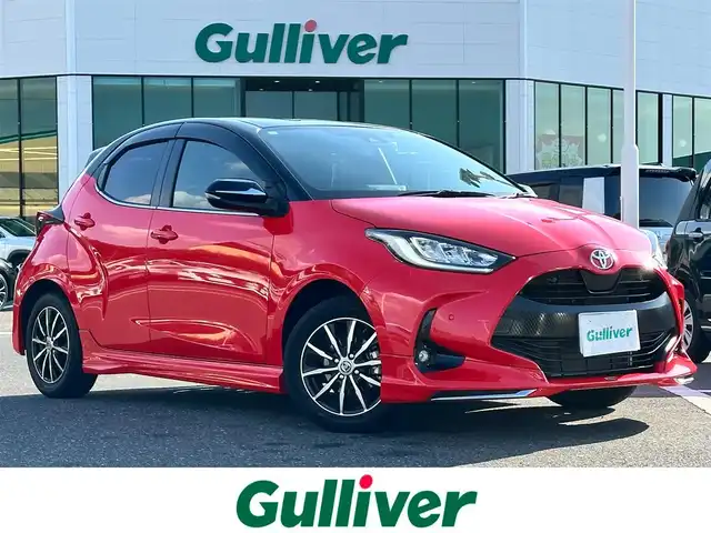 トヨタ ヤリス Z 島根県 2023(令5)年 3.6万km ブラック/コーラルクリスタルシャイン 登録時走行距離35591km/ワンオーナー/純正ディスプレイオーディオ/フルモデリスタ/MTモード付き/トヨタセーフティセンス/前席シートヒーター/スペアキー×1/バックカメラ/ETC/ドライブレコーダー/純正AW/LEDヘッドライト/フォグランプ/禁煙車