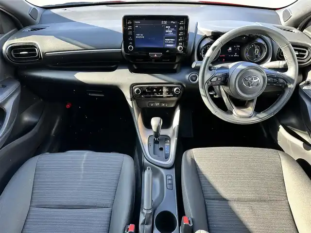 トヨタ ヤリス Z 島根県 2023(令5)年 3.6万km ブラック/コーラルクリスタルシャイン 登録時走行距離35591km/ワンオーナー/純正ディスプレイオーディオ/フルモデリスタ/MTモード付き/トヨタセーフティセンス/前席シートヒーター/スペアキー×1/バックカメラ/ETC/ドライブレコーダー/純正AW/LEDヘッドライト/フォグランプ/禁煙車