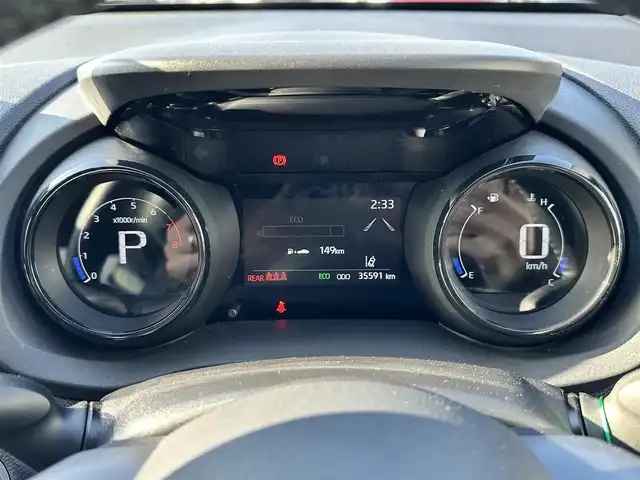 トヨタ ヤリス Z 島根県 2023(令5)年 3.6万km ブラック/コーラルクリスタルシャイン 登録時走行距離35591km/ワンオーナー/純正ディスプレイオーディオ/フルモデリスタ/MTモード付き/トヨタセーフティセンス/前席シートヒーター/スペアキー×1/バックカメラ/ETC/ドライブレコーダー/純正AW/LEDヘッドライト/フォグランプ/禁煙車