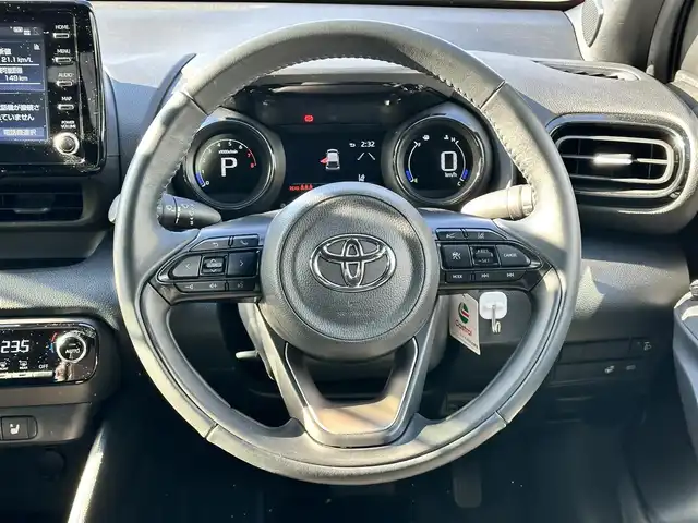 トヨタ ヤリス Z 島根県 2023(令5)年 3.6万km ブラック/コーラルクリスタルシャイン 登録時走行距離35591km/ワンオーナー/純正ディスプレイオーディオ/フルモデリスタ/MTモード付き/トヨタセーフティセンス/前席シートヒーター/スペアキー×1/バックカメラ/ETC/ドライブレコーダー/純正AW/LEDヘッドライト/フォグランプ/禁煙車