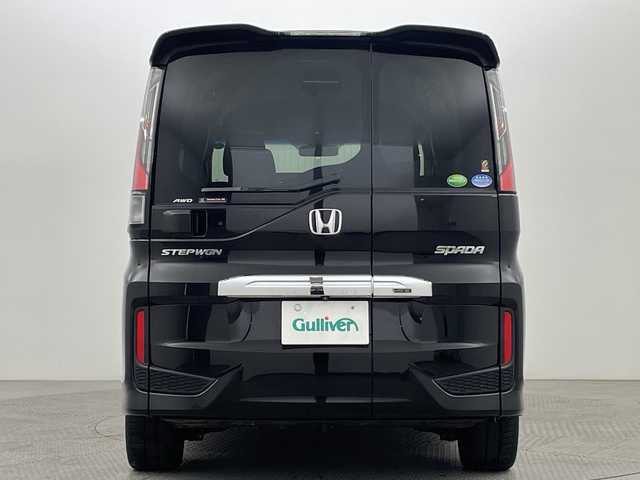 ホンダ ステップワゴン スパーダ ホンダセンシング 新潟県 2017(平29)年 9.1万km プレミアムスパークルブラックパール 4WD/メモリナビ　型式VXM-175VFNi/CD/BT/フルセグ/バックカメラ/両側パワースライドドア/クルーズコントロール/ホンダセンシング/ワクワクゲート/LEDライト/フォグ