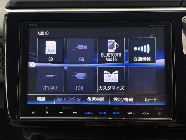 ホンダ ステップワゴン スパーダ ホンダセンシング 新潟県 2017(平29)年 9.1万km プレミアムスパークルブラックパール 4WD/メモリナビ　型式VXM-175VFNi/CD/BT/フルセグ/バックカメラ/両側パワースライドドア/クルーズコントロール/ホンダセンシング/ワクワクゲート/LEDライト/フォグ