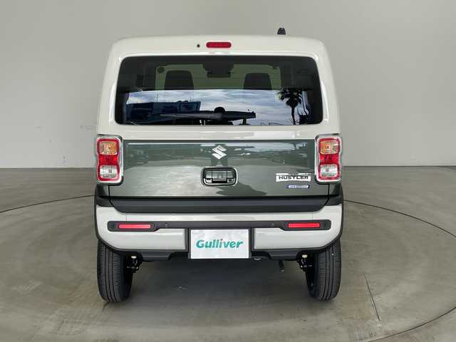 スズキ ハスラー HYBRID X 兵庫県 2025(令7)年 0.1千km クールカーキパールメタリック/ソフトベージュメタリック ・登録済未使用車/・純正9インチナビ/CD/DVD/TV/USB/Bluetooth/・全方位カメラ/・デュアルカメラブレーキサポート/・誤発進抑制機能/・後退時ブレーキサポート/・後方誤発進抑制機能/・リアパーキングセンサー/・車線逸脱警報機能/・車線逸脱抑制機能/・ふらつき警報/・先行車発進お知らせ機能/・アダプティブクルーズコントロール/・標識認識機能/・ハイビームアシスト/・前席シートヒーター/・LEDヘッドライト/・LEDフォグランプ/・スマートキー