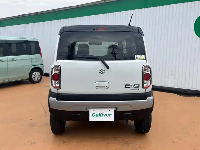 スズキ ハスラー Jスタイル Ⅲ 三重県 2018(平30)年 6.1万km パールⅡ デュアルカメラブレーキサポート/車線逸脱警報/誤発進抑制機能/HIDヘッドランプ/オートライト/HUSTLERスモークロゴ/スモークメッキフロントグリル/ブラックルーフ/ルーフレール/ルーフ同色ドアミラー/15インチ6本ツインスポークアルミホイール/革巻きステアリング/ナノイー機能付きオートエアコン/ブラウン合皮/ネイビーファブリックコンビシート/シートヒーター/ネイビーインパネ加飾